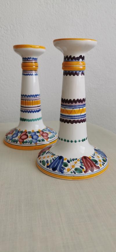 Modranská keramika - svícny