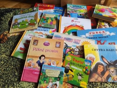 Dětské knihy - knížky pro přeškoláky, prvňáčka