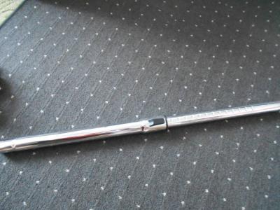 Kovová teleskopická tyč k vysavači