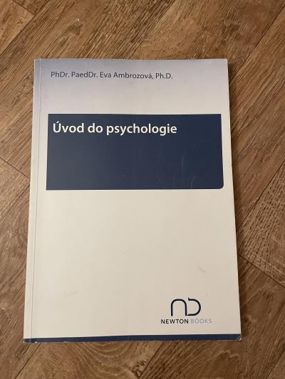 Kniha Úvod do psychologie