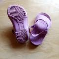 gumové sandálky