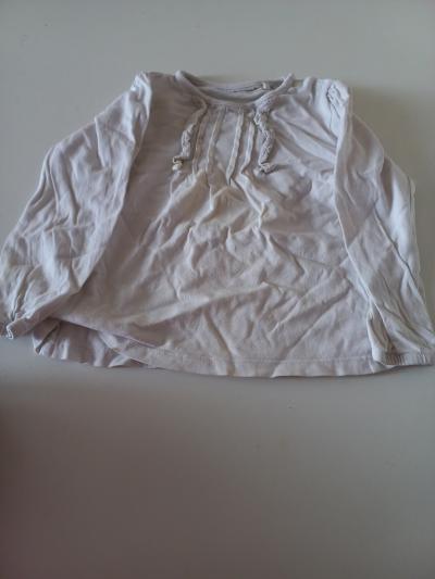 Tričko bílé 80-86