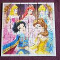 3x mini puzzle s Disney princeznami