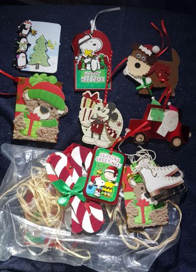 Vánoční visačky na dárky