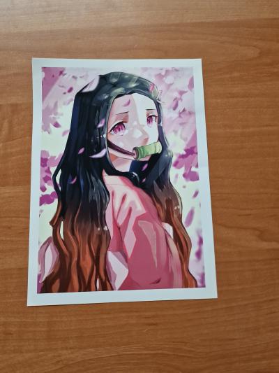 Anime A5 poster/print Nezuko