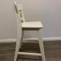 Dětská židlička bílá Ikea