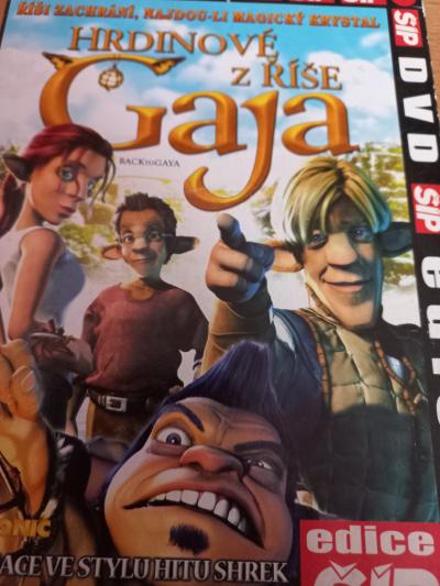 DVD Hrdinové z Říše Gaja