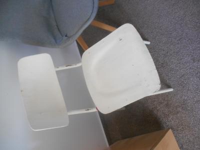 Stará židle za odvoz