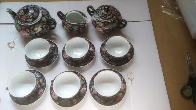 Porcelánový čajový servis pro 6 osob