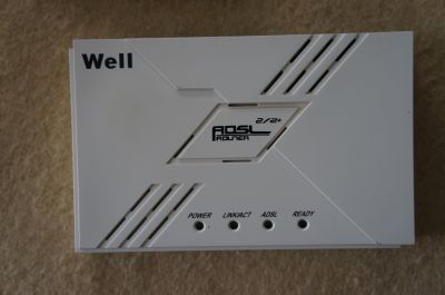 well adsl router 2/2+