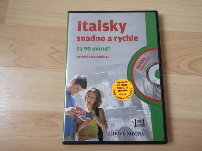 Italsky snadno a rychle za 90 minut jazykový kurz k audio CD