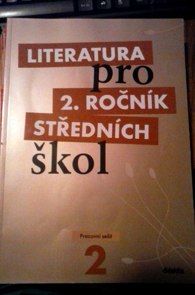 Literatura pro 2.ročník středních škol, pracovní sešit