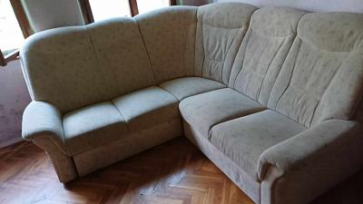 Sedací souprava rohová ,nerozkládací. Okr.Semily