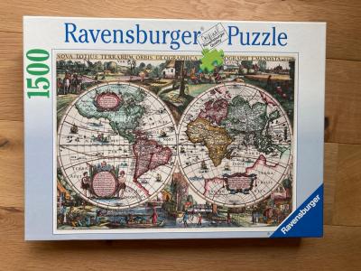 Puzzle historická mapa