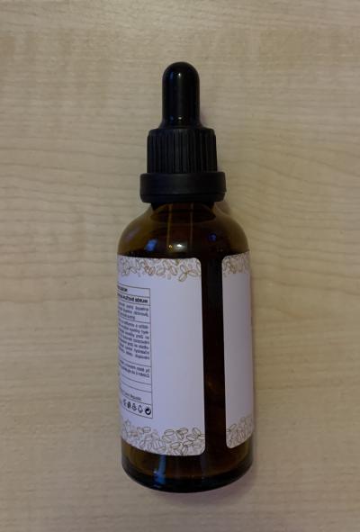 SKLENENA LAHVICKA S PIPETOU - 50 ML (1 KS)