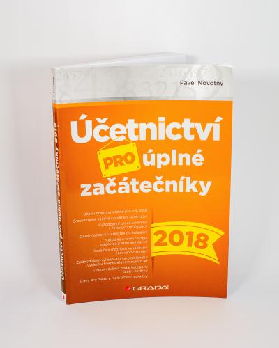 Kniha Účetnictví pro úplné začátečníky (2018)