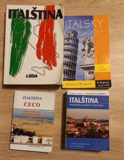 Knihy o italštině