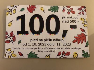 slevový kupón Knihy DOBROVSKÝ 2