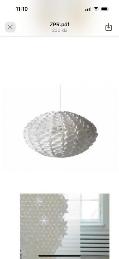 Norm rendl light, 65 cm