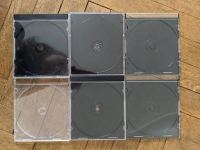 Prázdné obaly na CD 6x