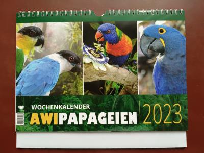 Daruji cizí kalendář 2023 - papoušci