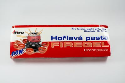 Hořlavá pasta Firegel k fondue (rok výroby 2011)