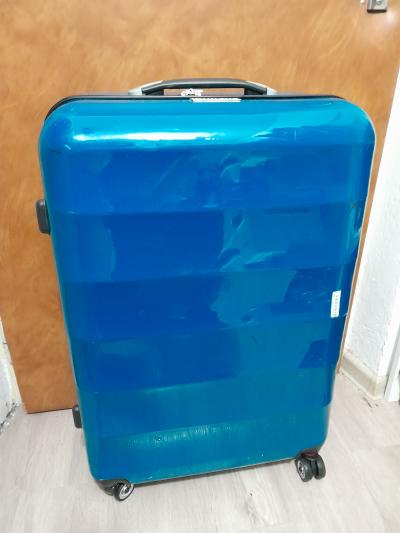 Velký skořepinkový kufr LuggageZone