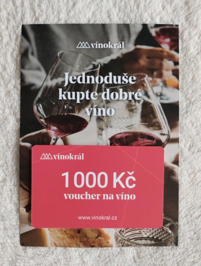 1000Kč voucher na víno