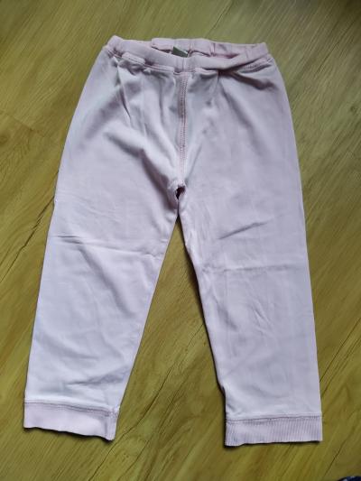 Růžové pyžamové kalhoty, vel. 86/92