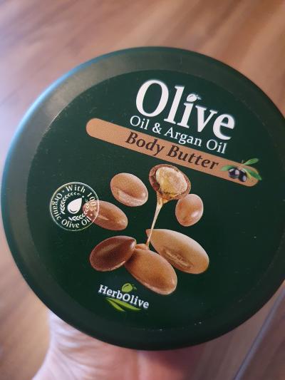 Tělové máslo olivový & arganový olej