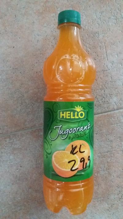 Sirup do vody /Hello s příchutí pomeranč 0,7L