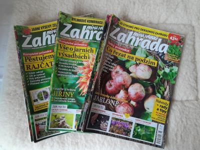 Časopisy Zahrada prima nápadů