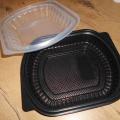 2x Plastová krabička s víčkem od jídla