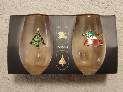 Vánoční skleničky