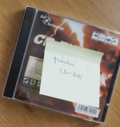 Prázdné CD-RW