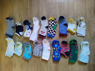 Ponožky chlapecké, vel. cca 19-21
