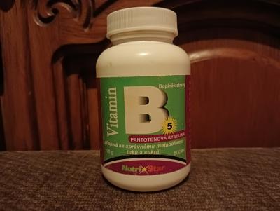 DARUJI vitamin B5 kys. pantotenová