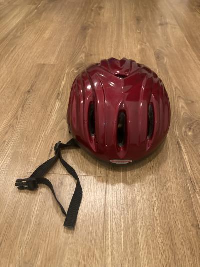 Dámská cyklistická helma červená