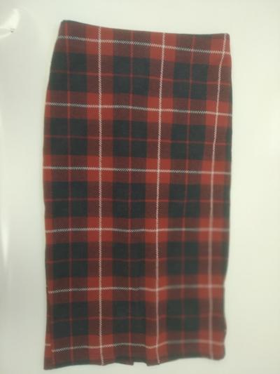 Úzká sukně s tartan vzorem vel. S