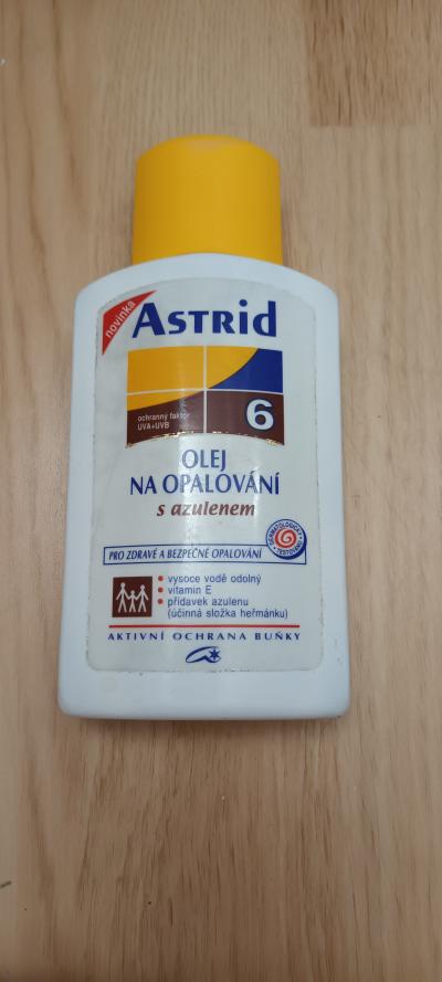 Opalovací olej Astrid