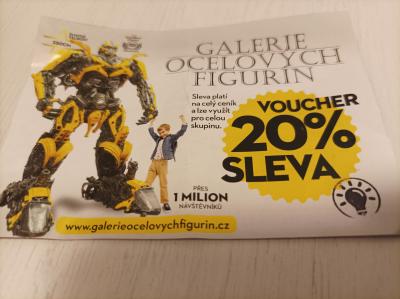 Daruji voucher na slevu 20%