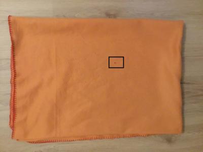 Daruji starsi oranzovou deku (220x140cm)