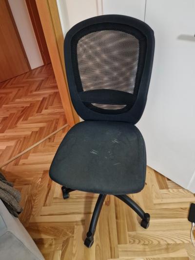 Židle Ikea Flintan, poškozená kolečka