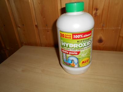 Hydroxid - čistič odpadů a sifonů
