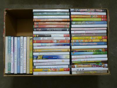 ZDARMA-krabice originál DVD dětské filmy a pohádky