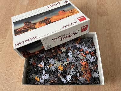 Puzzle 2000 dílků 136x48cm