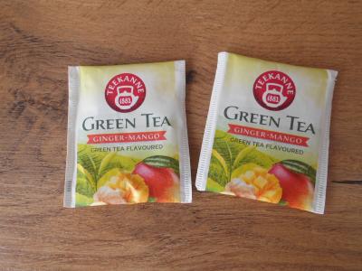 2x  zelený čaj Teekanne