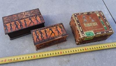 Dřevěné krabičky