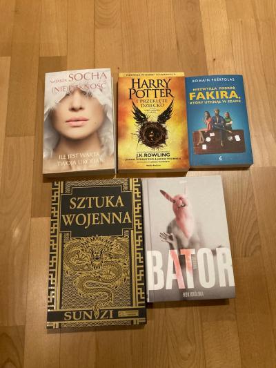5 knih v polštině