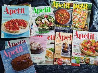 Apetit časopisy o vaření/ recepty
